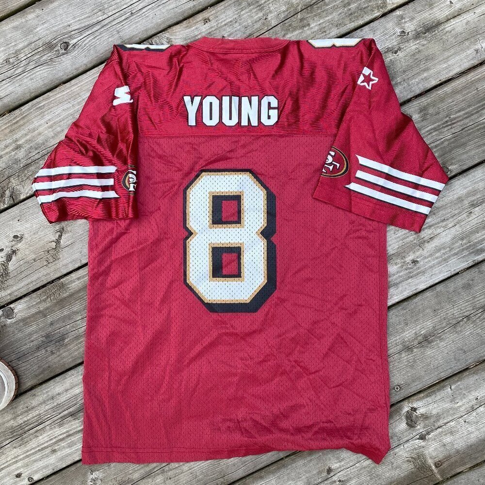 Vintage 1997 Starter Steve Young San Francisco 49ers Jersey 8